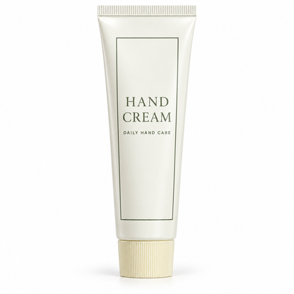 🤍 Hand Cream | Cream Formula | Everyday Care | Gift for Her | Elegant Ivory Tube