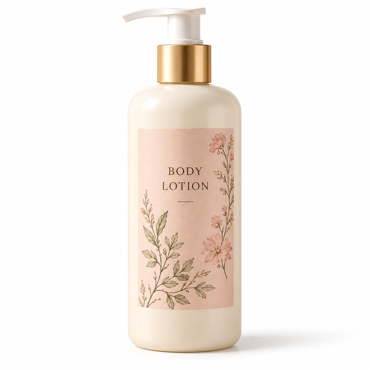 🌸 Body Lotion | Lotion Formula | Post-Bath Use | Gift for Her | Floral Gold Pump