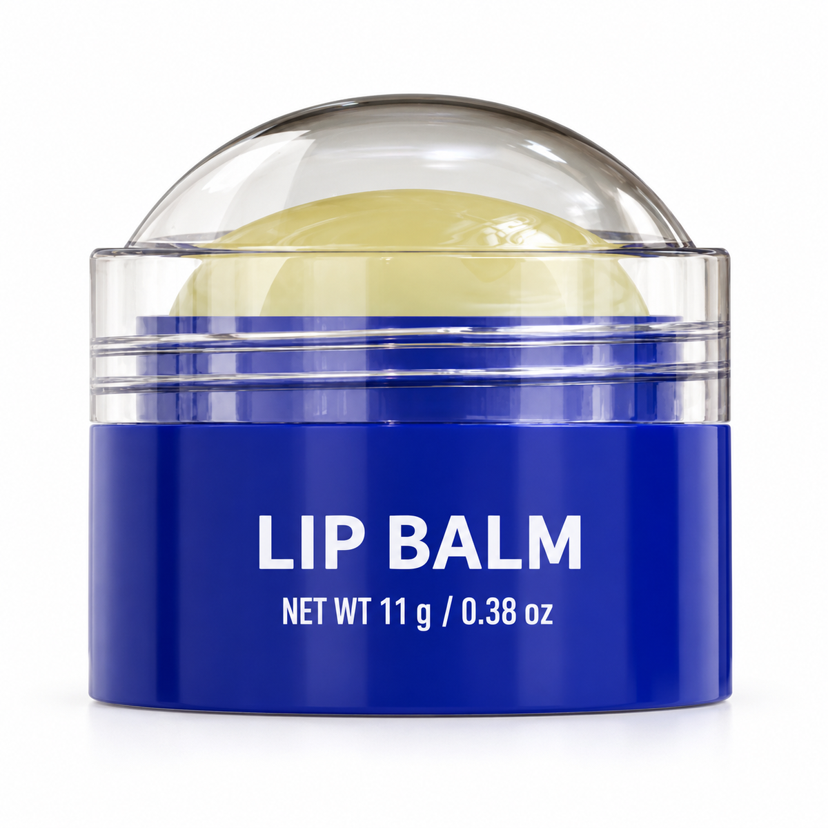 🫧 Lip Balm | Solid Balm | Everyday Lip Care | Gift for Her | Blue Dome Container
