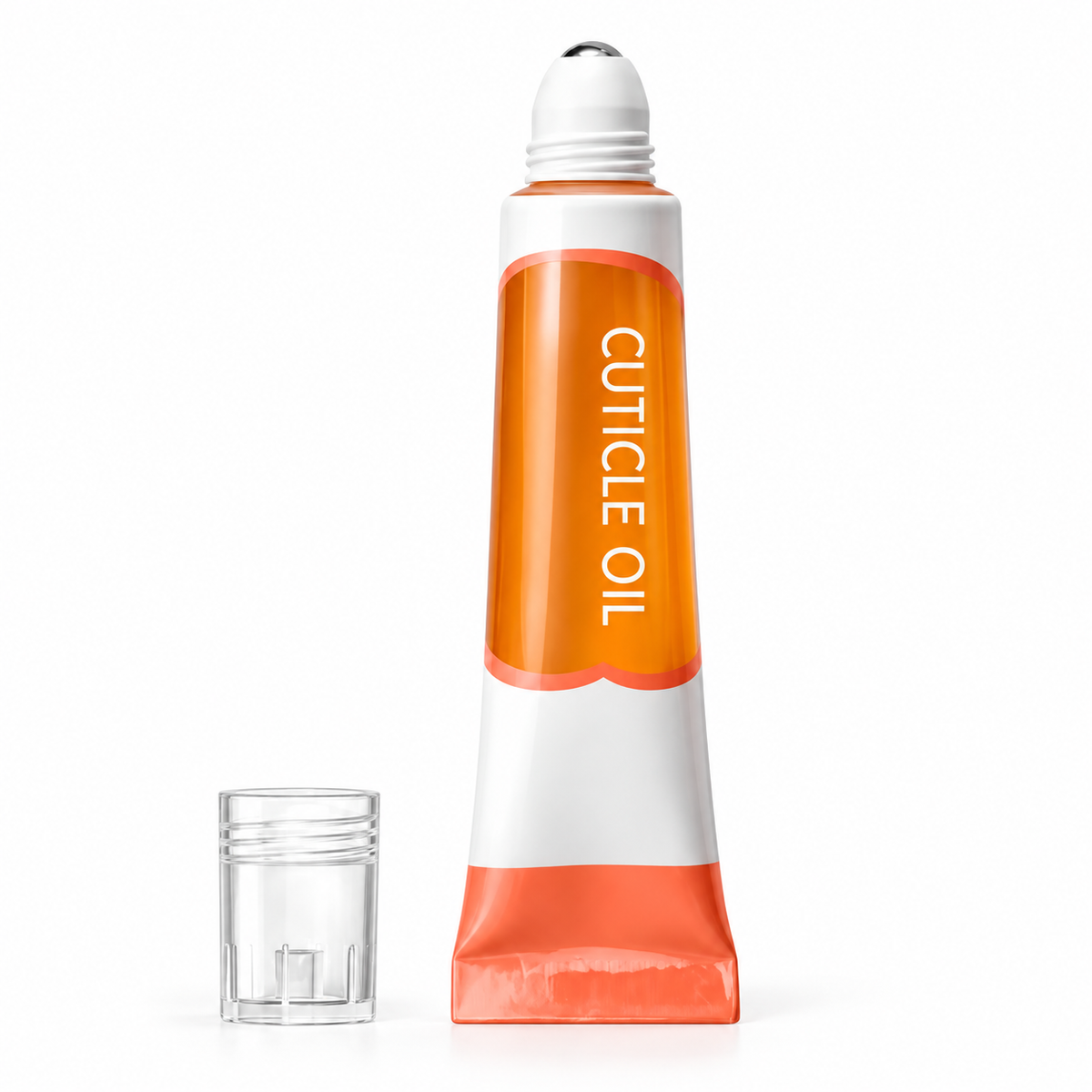 🍊 Cuticle Oil | Care Oil | At-Home Manicure | Gift for Her | Orange Roll-On Tube