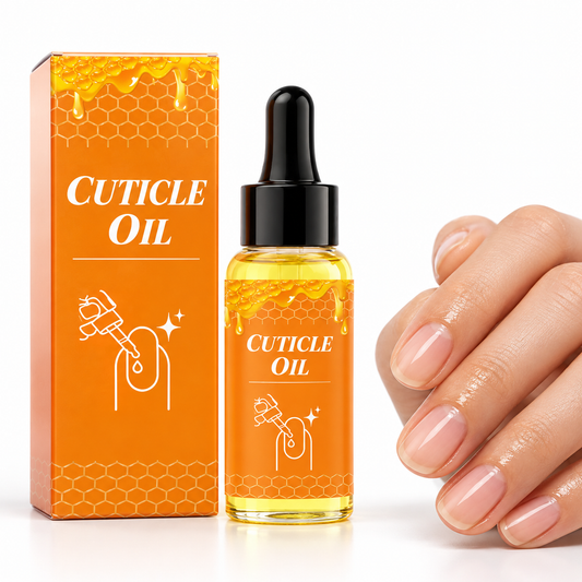 🍯 Cuticle Oil | Care Oil | Home Manicure | Gift for Her | Amber Honeycomb Design