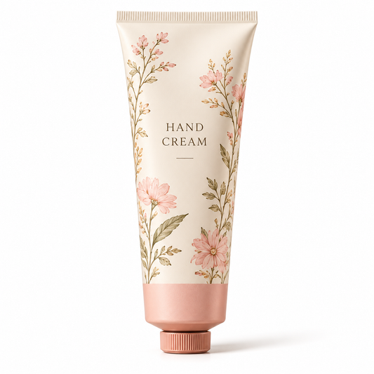 🌷 Hand Cream | Cream Formula | Everyday Care | Gift for Her | Pretty Floral Tube