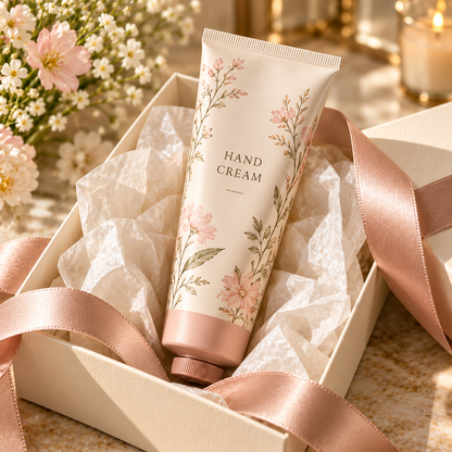 🌷 Hand Cream | Cream Formula | Everyday Care | Gift for Her | Pretty Floral Tube